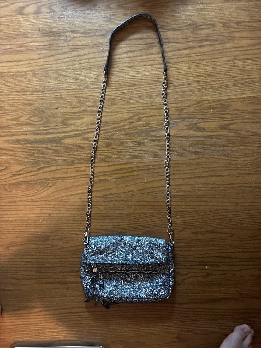 Sorial Crossbody Bag S Black Leather Womens Foldover